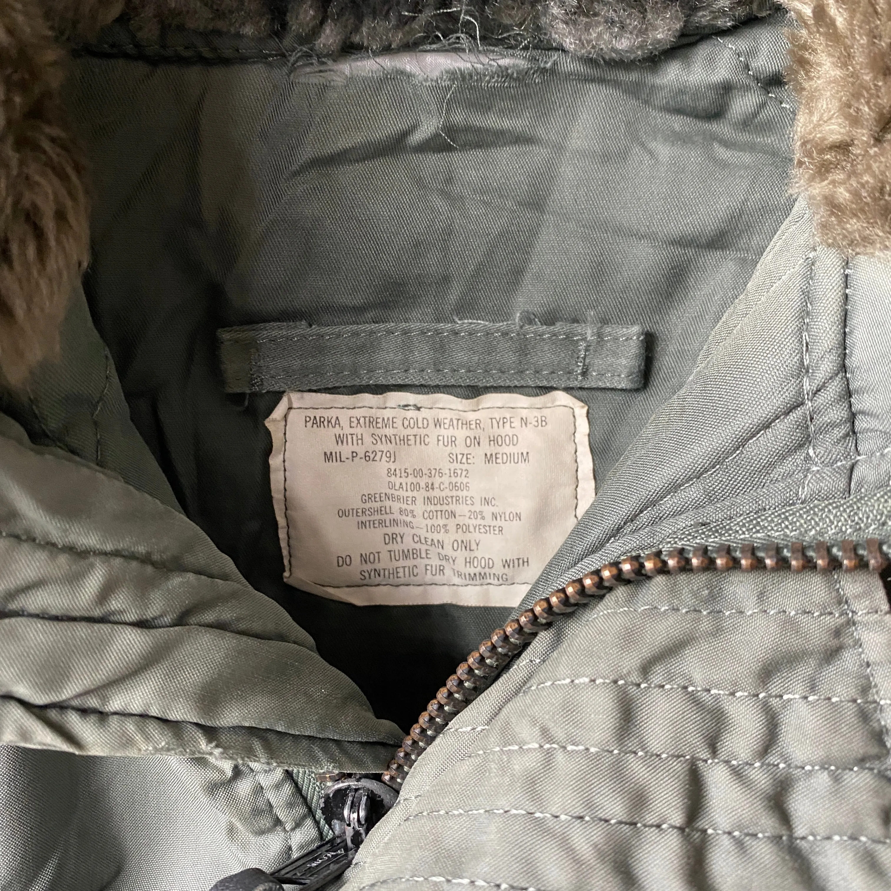 1980s N-3B Parka