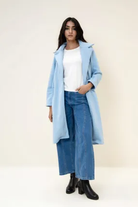 Bergen Neo Long Coat Ice Blue