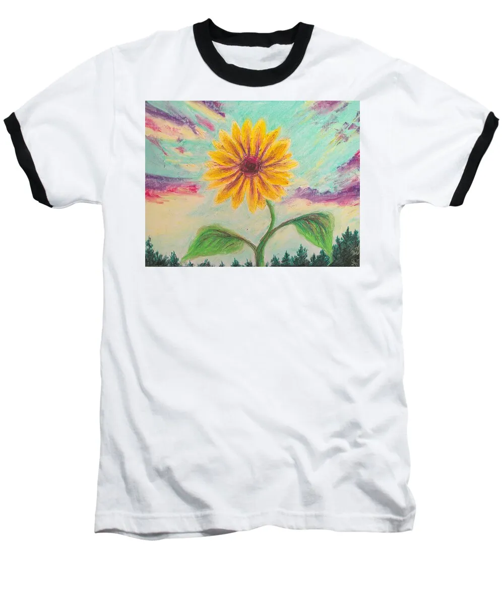 Berry Sunflower - Baseball T-Shirt