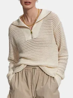 Billie Half Zip Knit