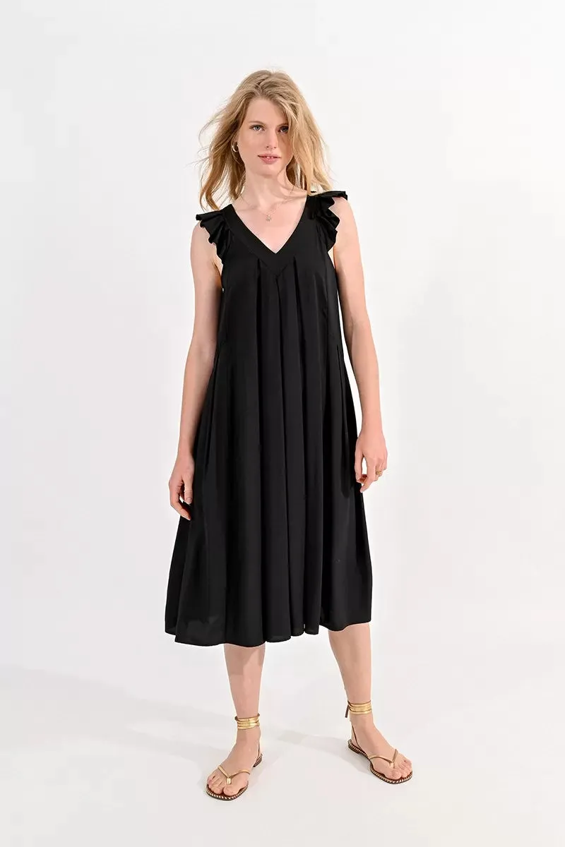 Black Loose Fitting Dress