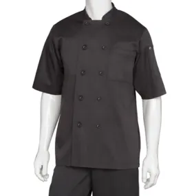 Chef Works Chambery Basic Chef Coat Black