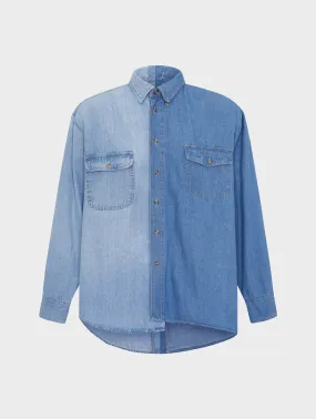 Classic Denim Shirt Mid Light Blue