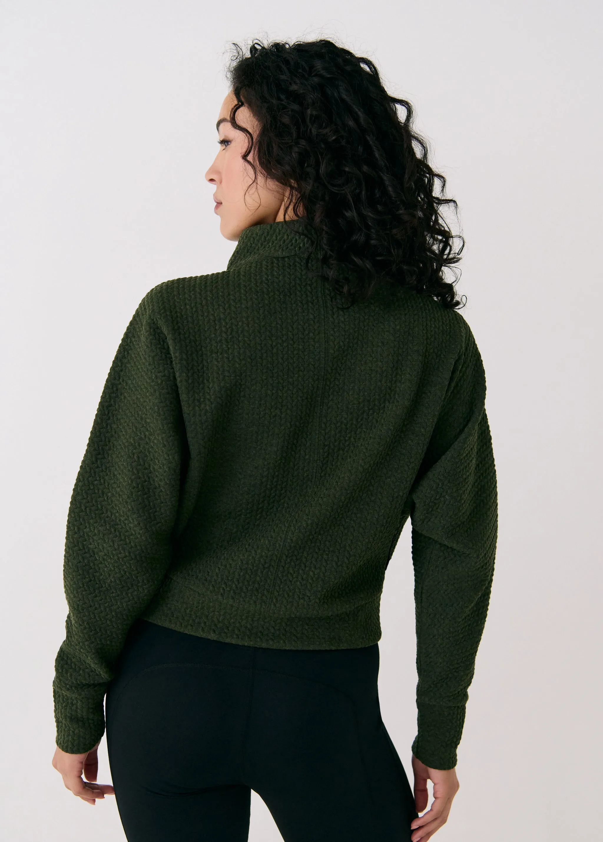 Clover Half Zip Top