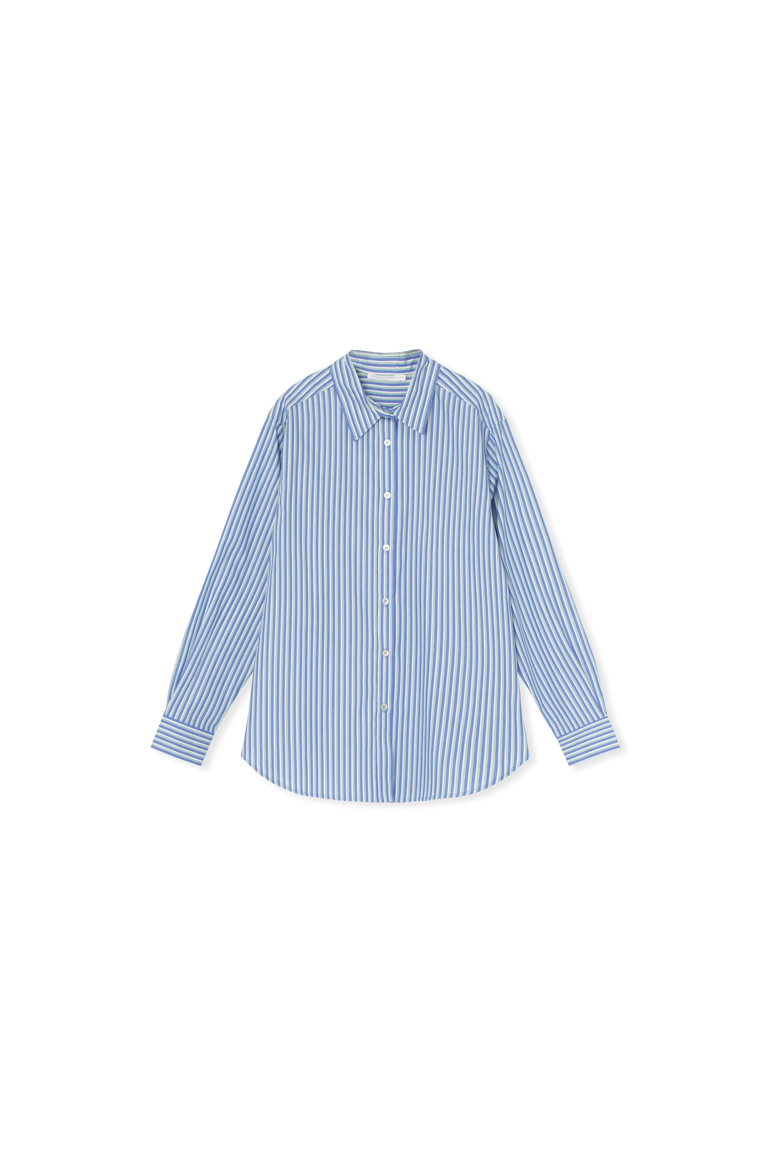 Cora Shirt - Deadstock cotton - Capri stripe