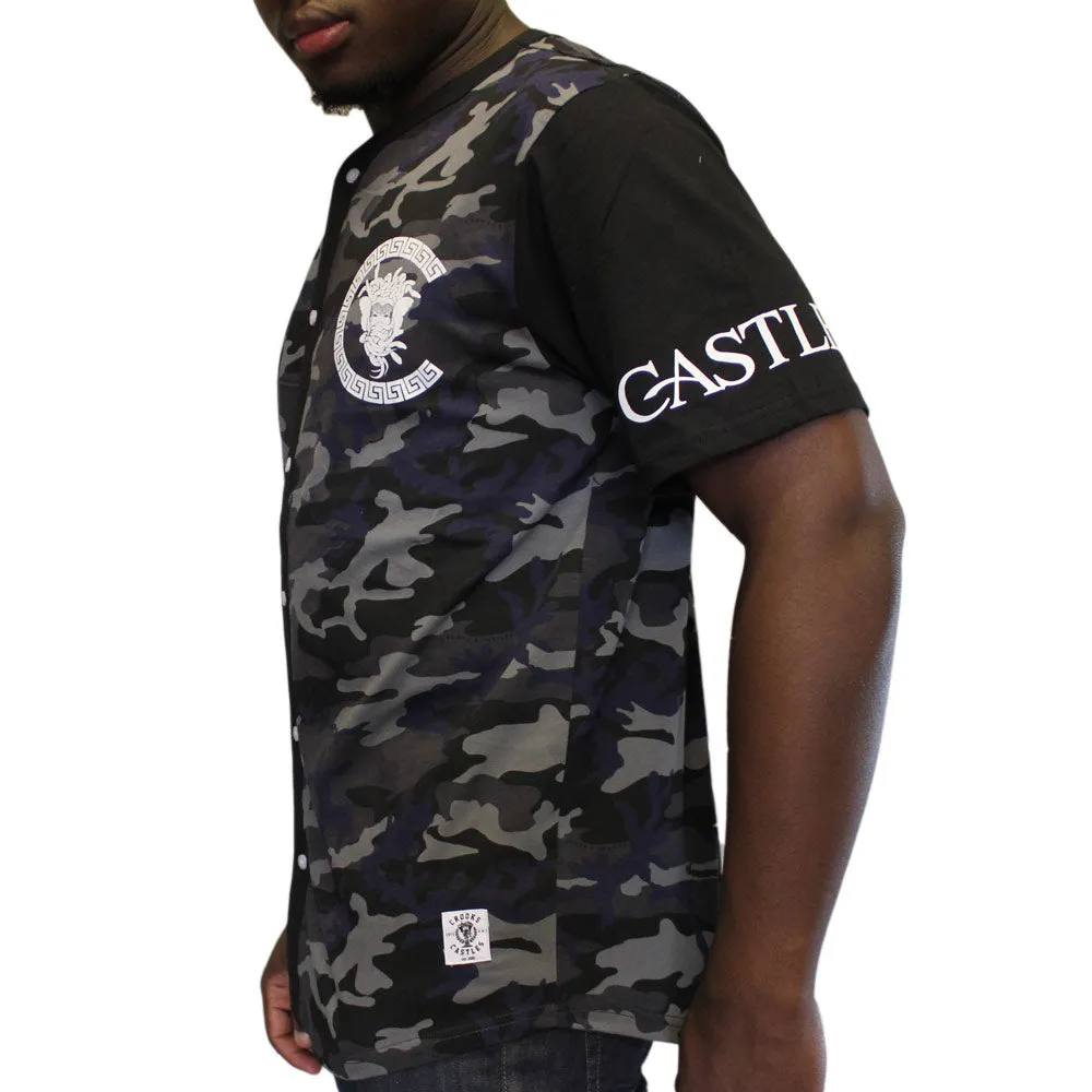 Crooks & Castles Slugger baseball Jersey Black