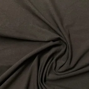 Deep Brown Cotton/Spandex Jersey Fabric - 240 GSM Seconds