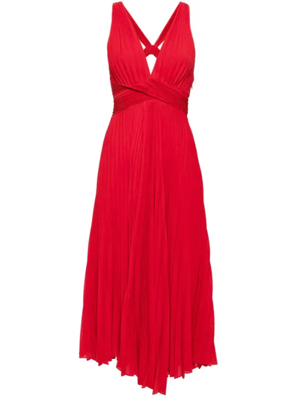 Everly Dress in Rouge