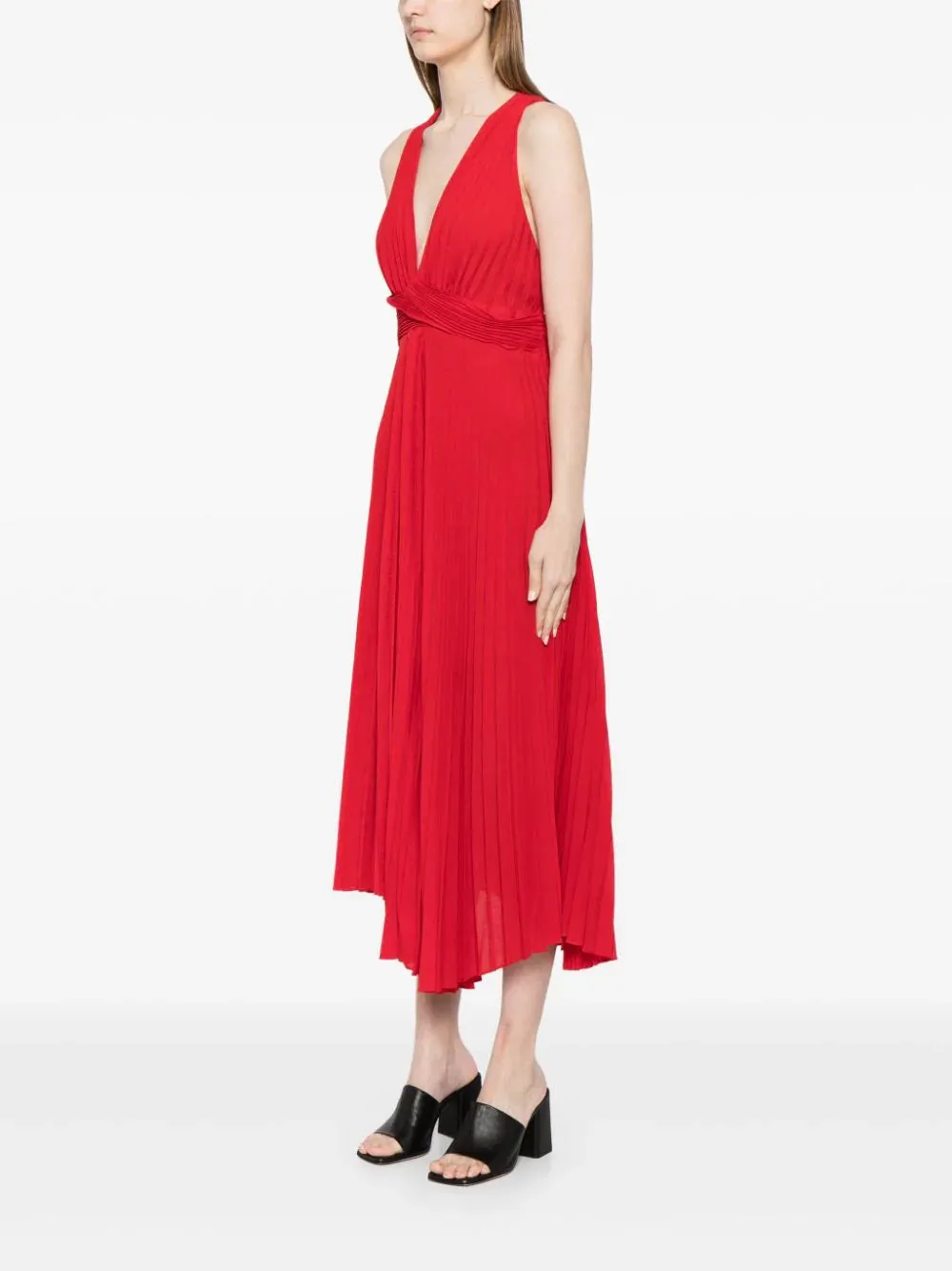 Everly Dress in Rouge