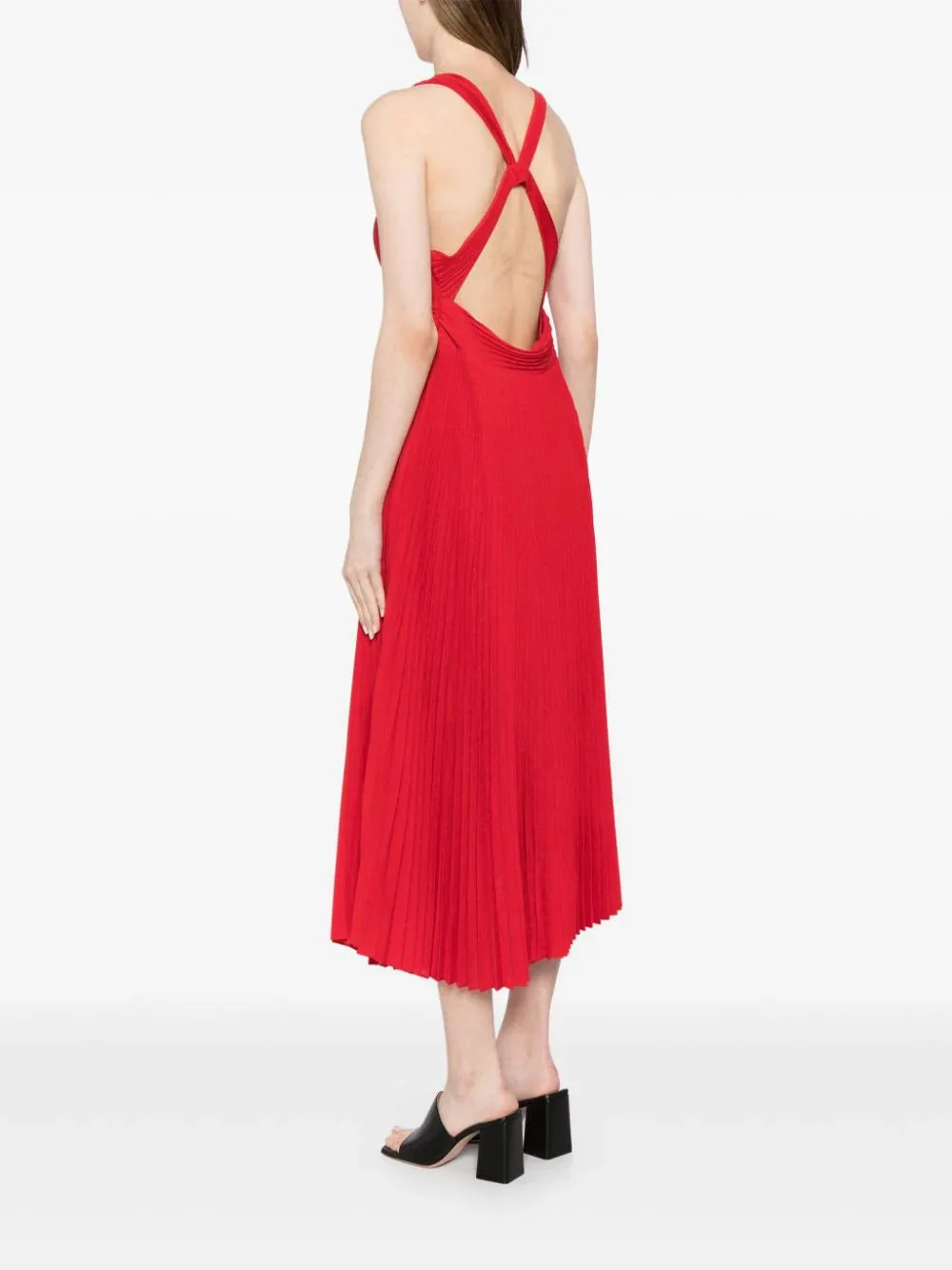 Everly Dress in Rouge