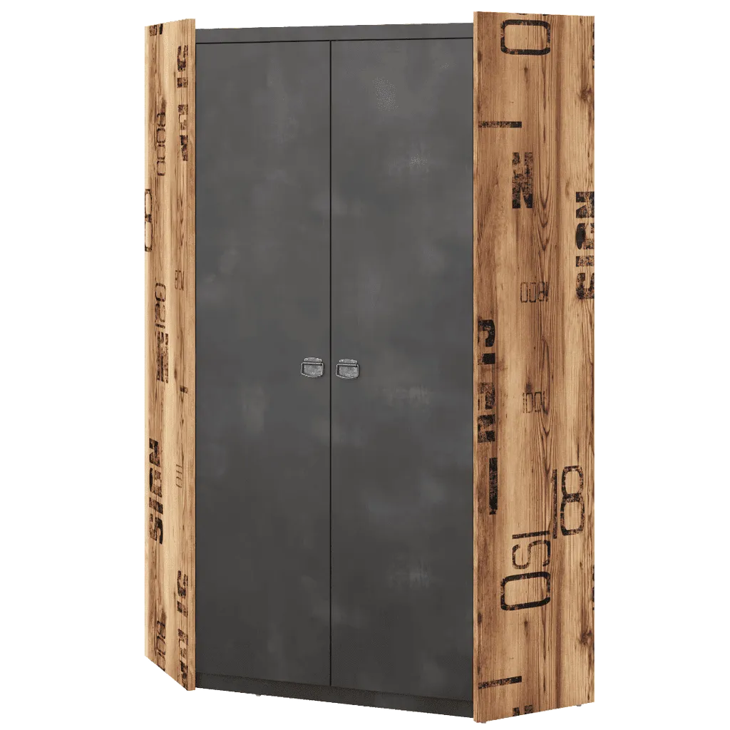 Fargo 17 Corner Wardrobe 97cm