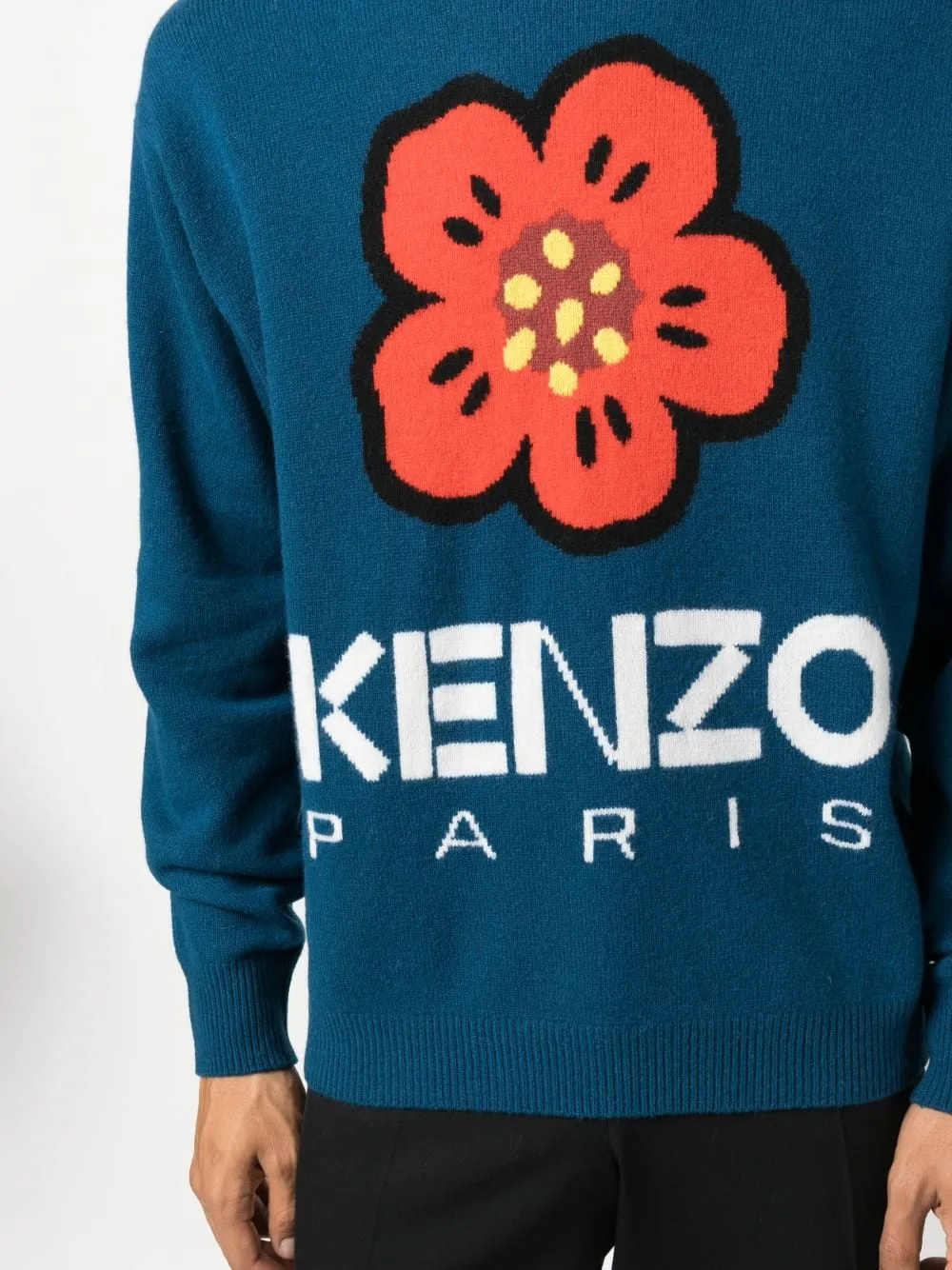 Kenzo Sweaters Blue