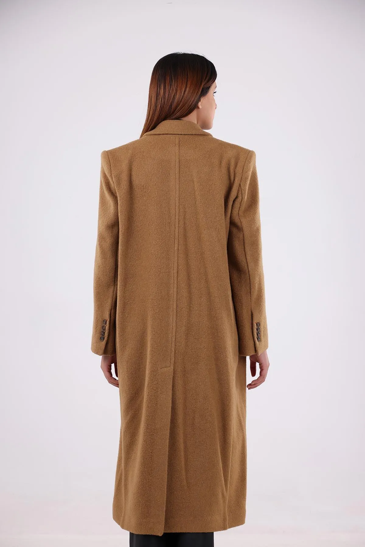 Long belted coat