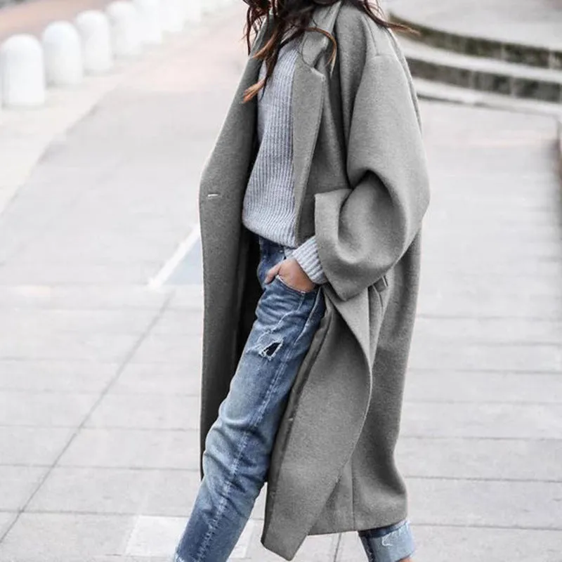 Long Jacket With Pockets