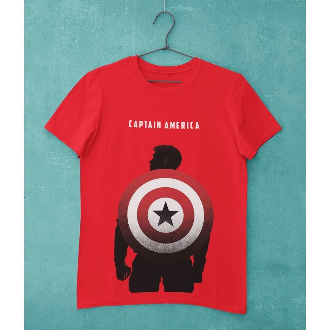 Marvel Comics Classic Captains Shield T-Shirt