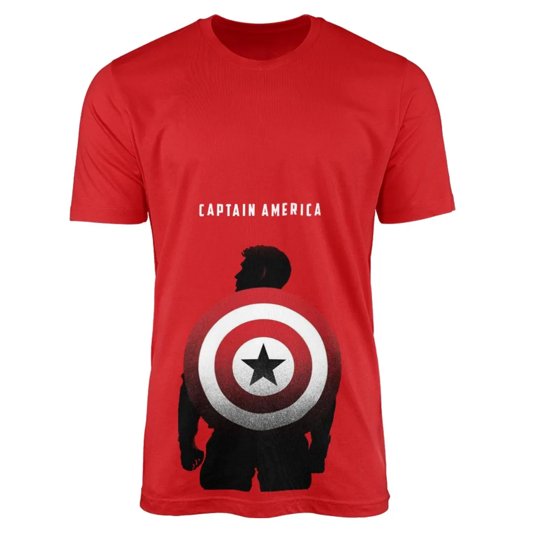 Marvel Comics Classic Captains Shield T-Shirt