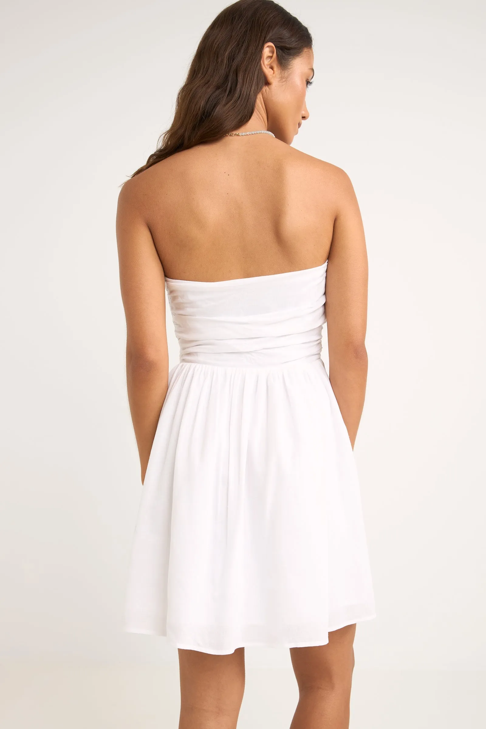 Mila Mini Dress White