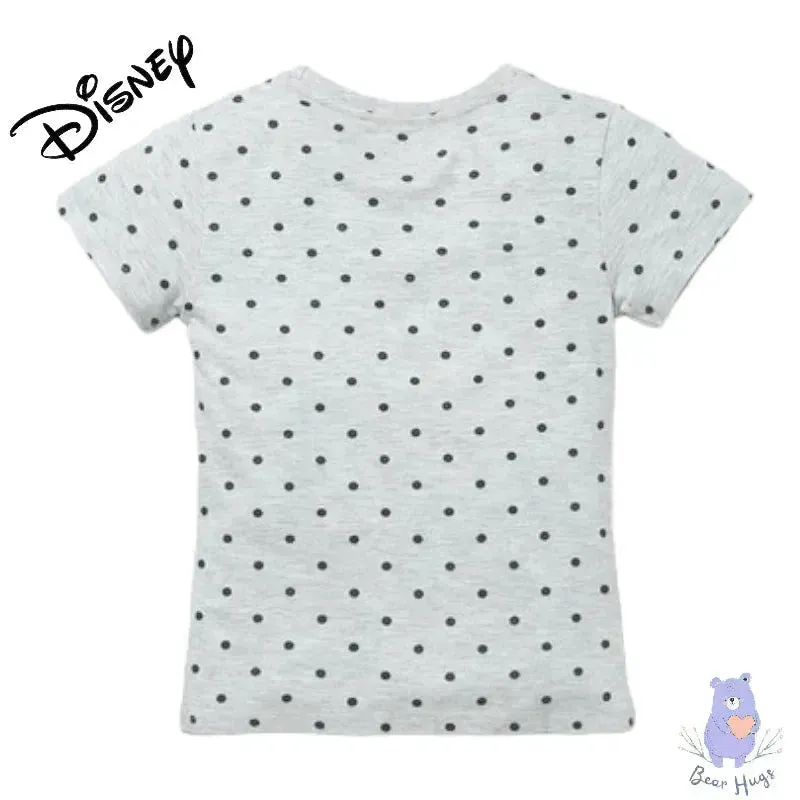 Minnie Mouse Print Round-Neck T-shirt