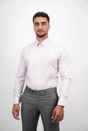 Non Iron Light Purple Classic Shirt