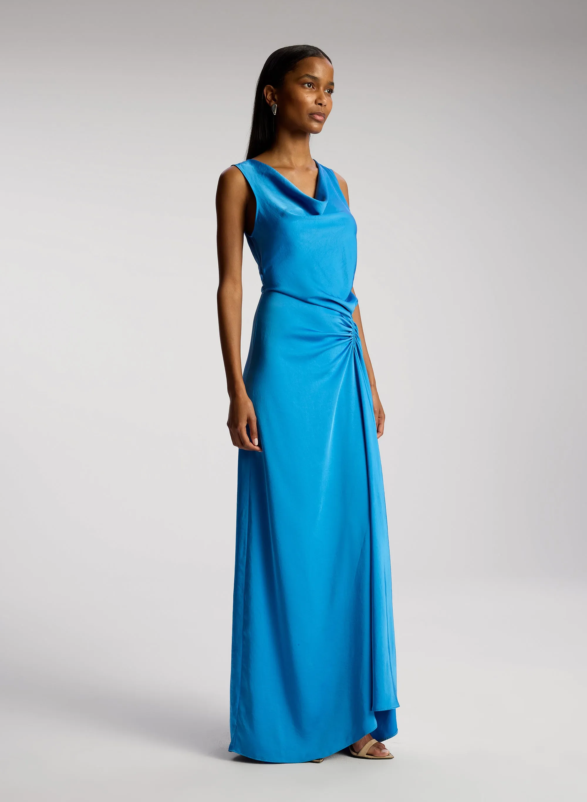 Ophelia Satin Maxi Dress