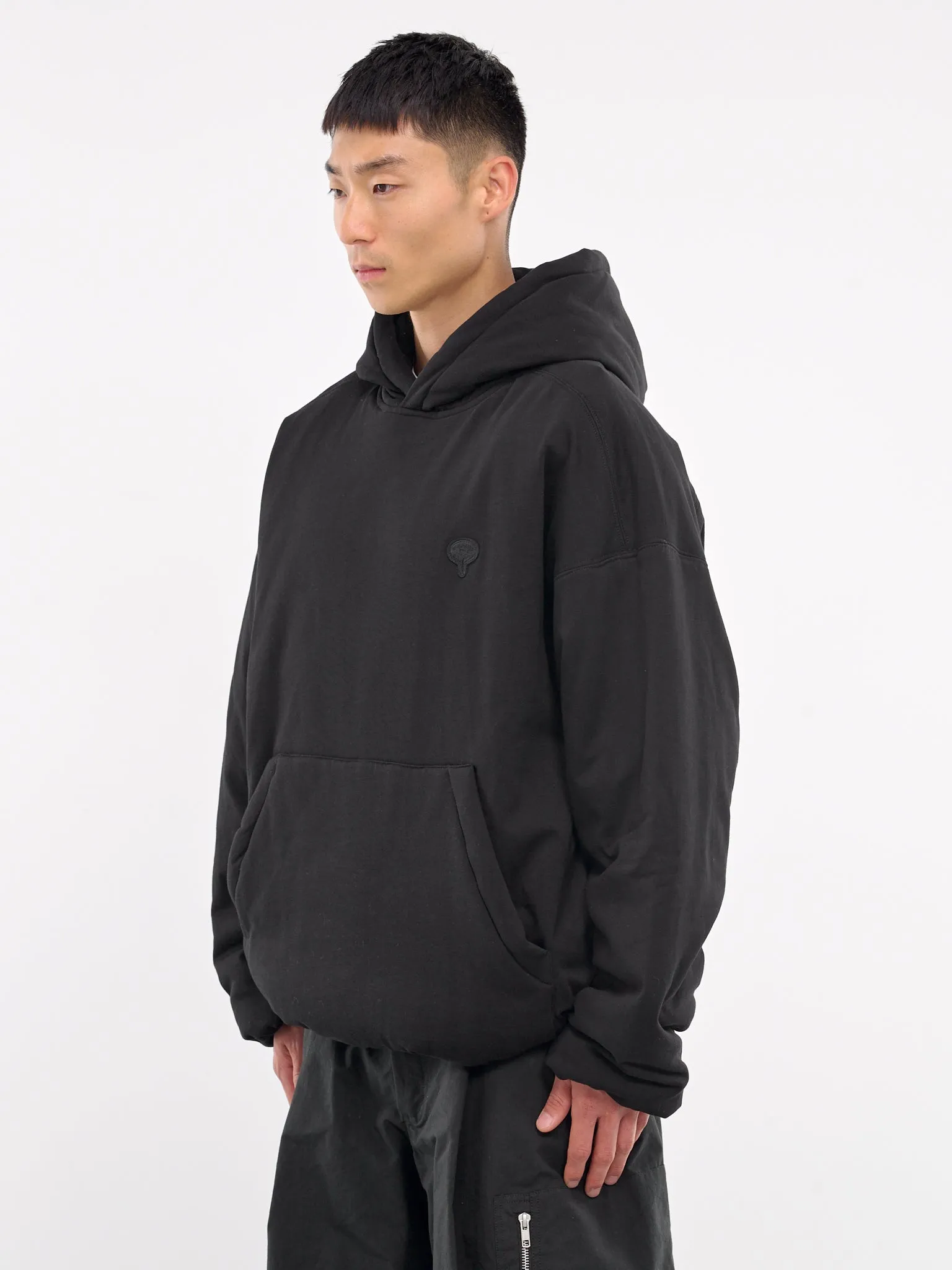 Padded Hoodie (24A96MUJ09-999-BLACK)