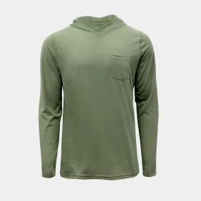 Performance Hoodie - Moss Green