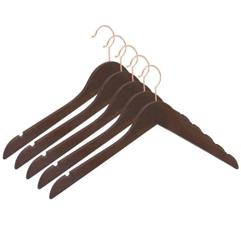 Premium Wood Shirt Hangers