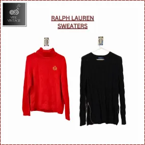 RALPH LAUREN MEN & WOMEN SWEATERS - 45 PCS (BUNDLE 1)