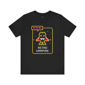 Retro Gaming Vampire T Shirt