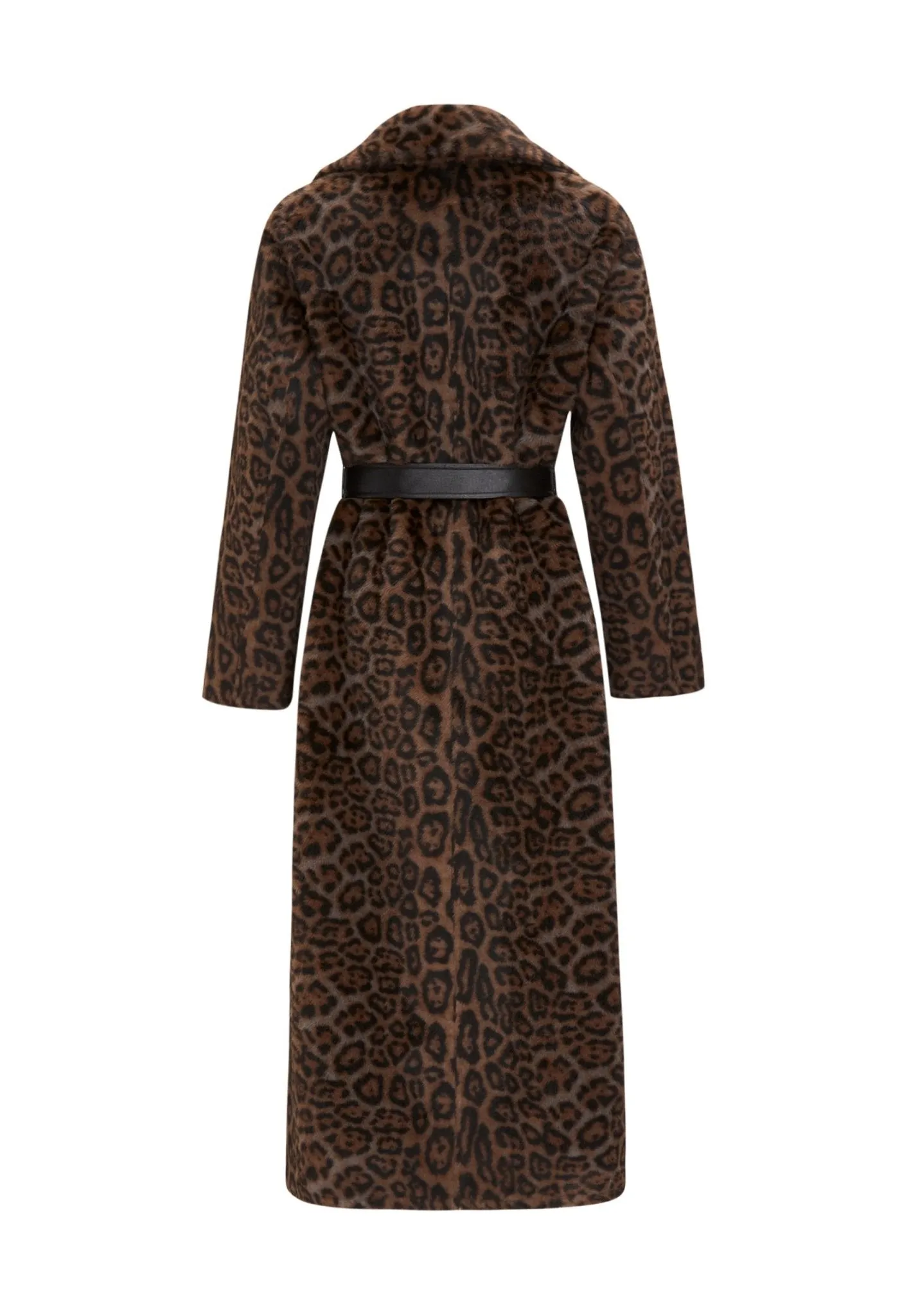 Reversible Long Winter Faux Fur Coat