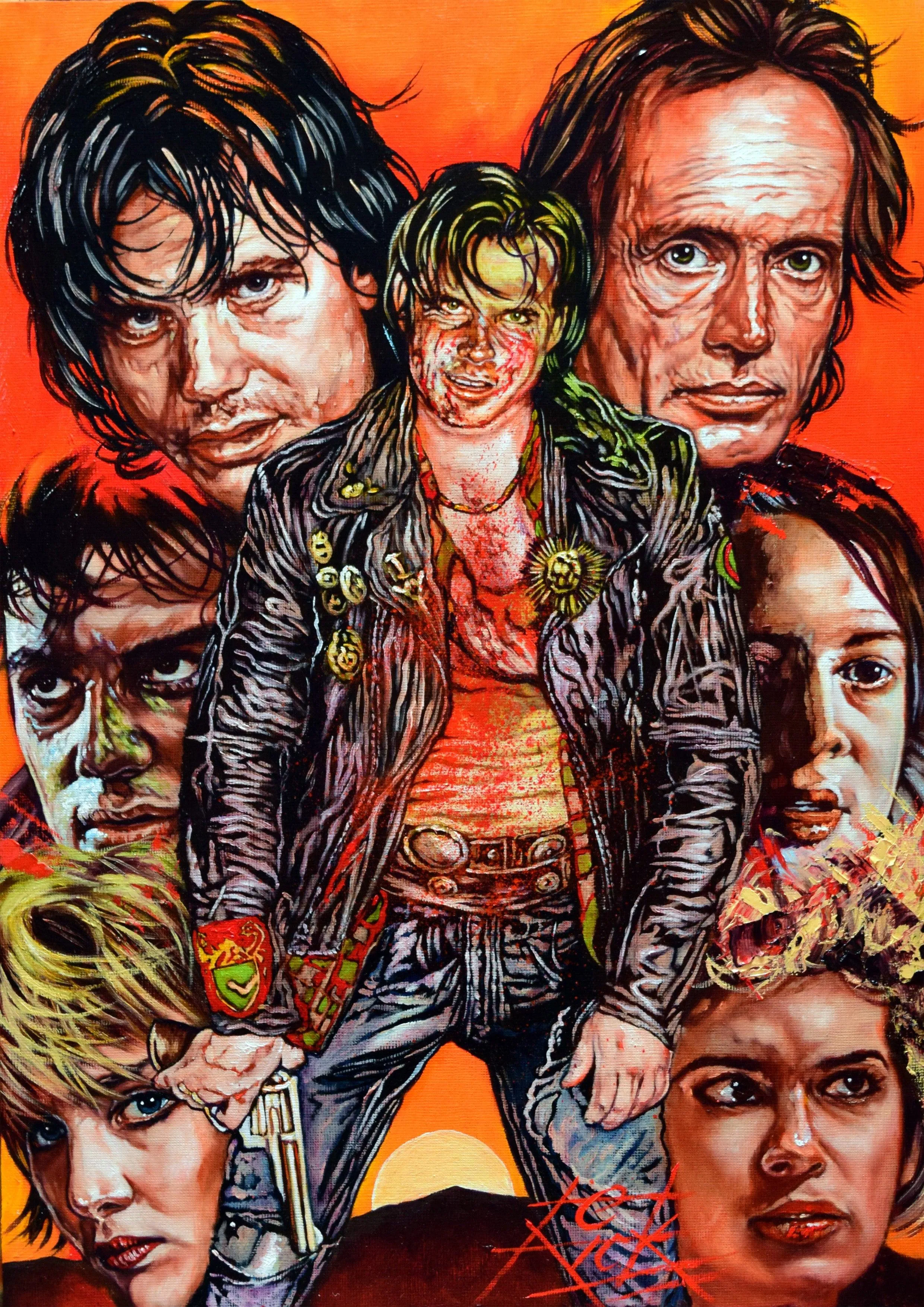 Rick Melton - Near Dark -  Art Print