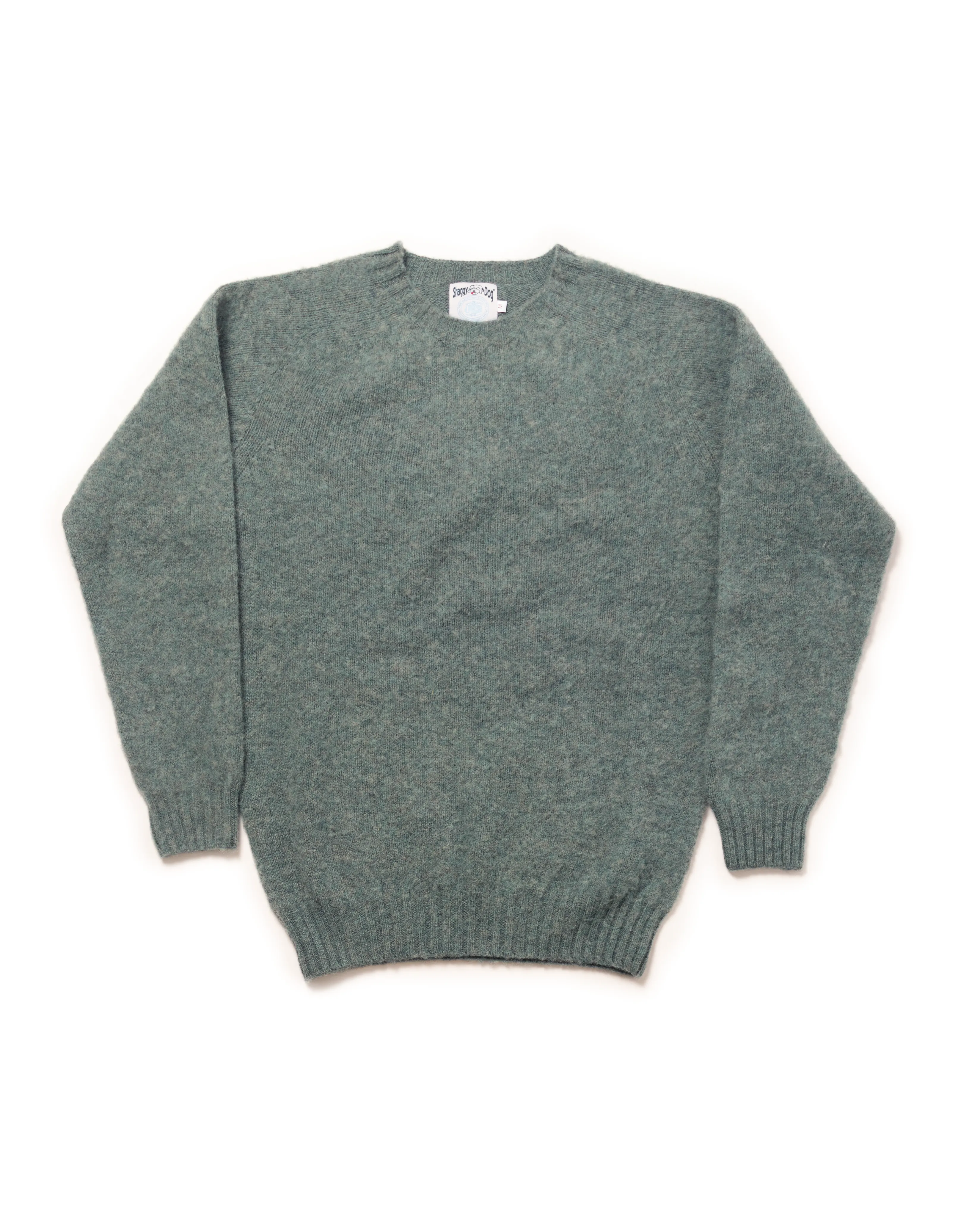 SHAGGY DOG SWEATER LOVAT - TRIM FIT