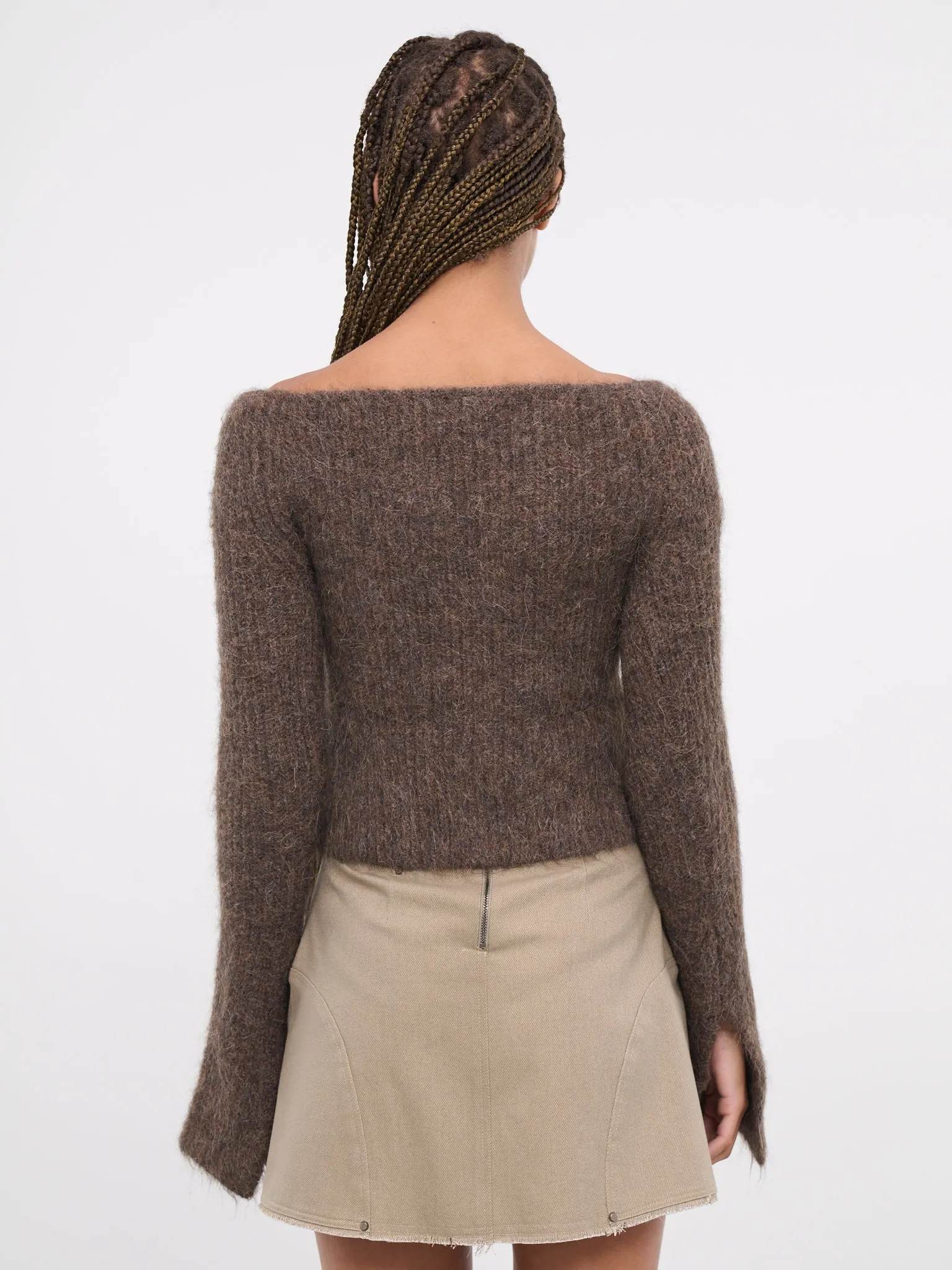 Solare Knit Top (K-039-SOLARE-CHOCOLATE)