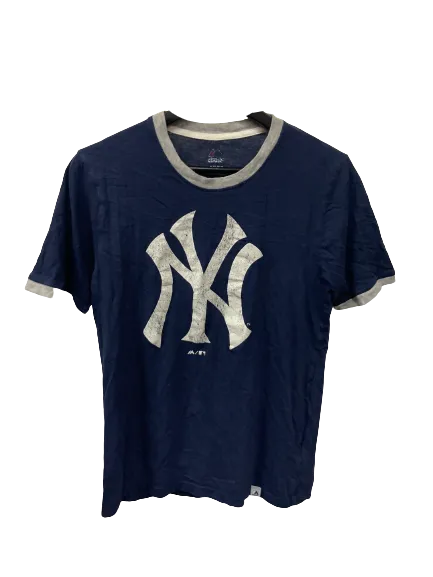 Vintage MLB New York Yankees Blue T-Shirt X-Large