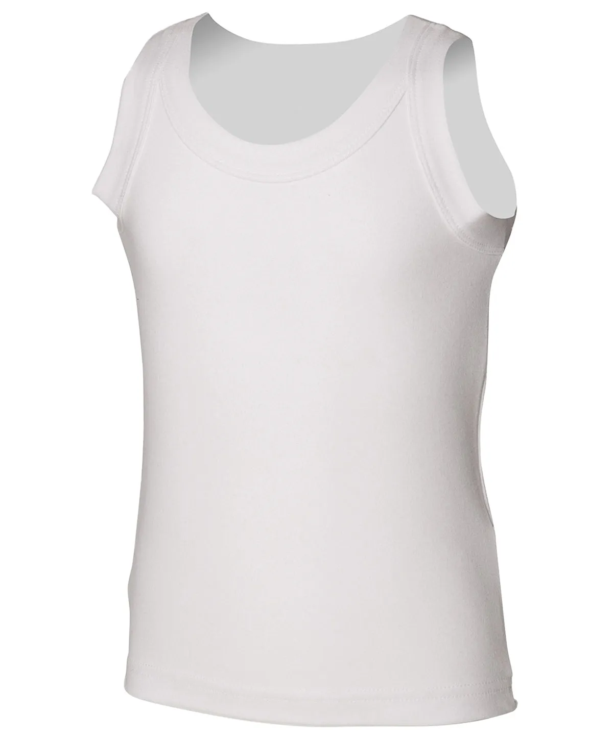 White - Kids tank vest